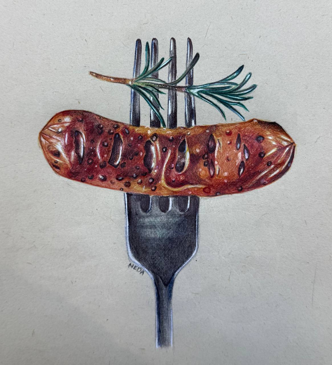 آموزش نقاشی سیاه قلم فاطمه رحیمی